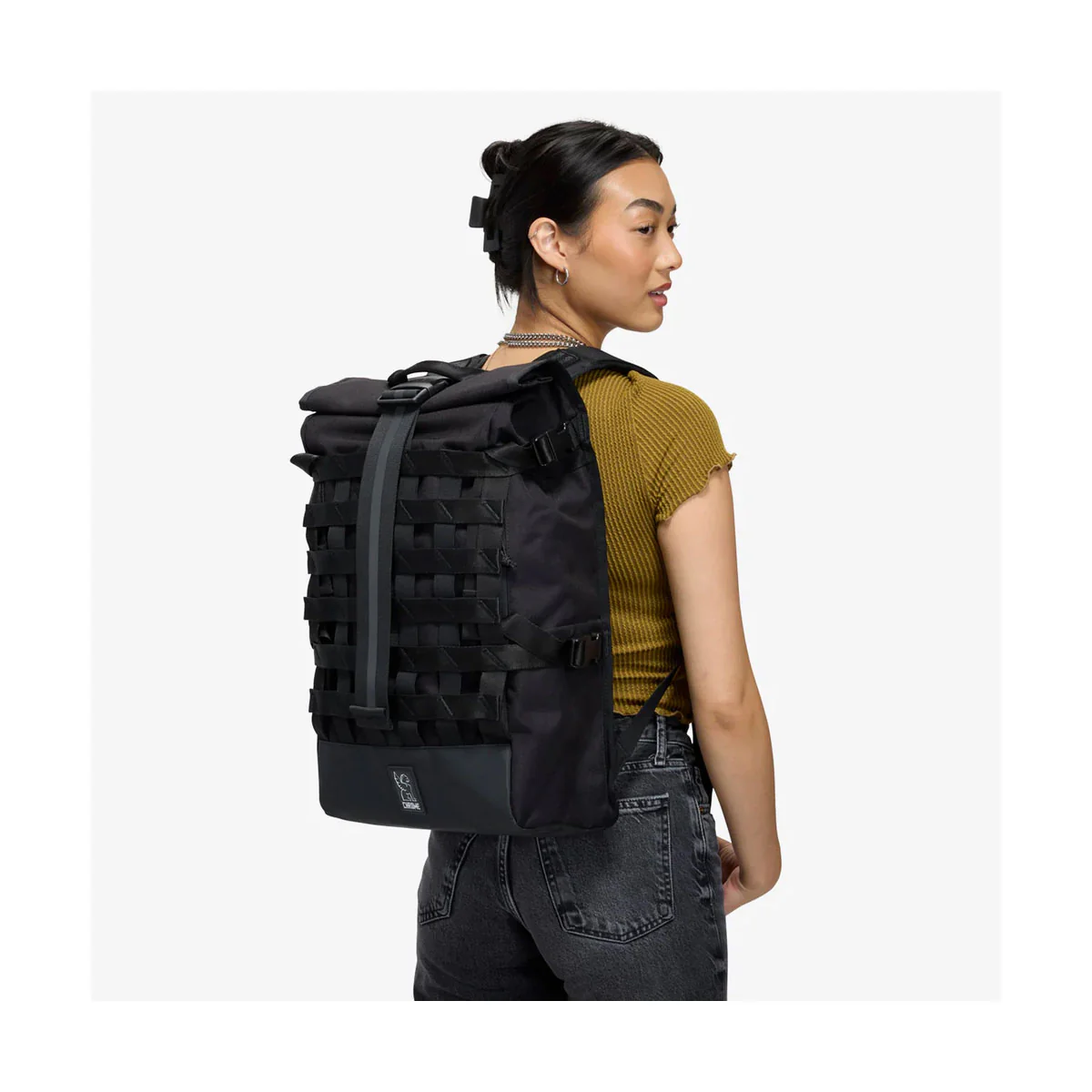 Chrome Industries : Barrage Cargo Bag 22L : Black XRF - Image 4