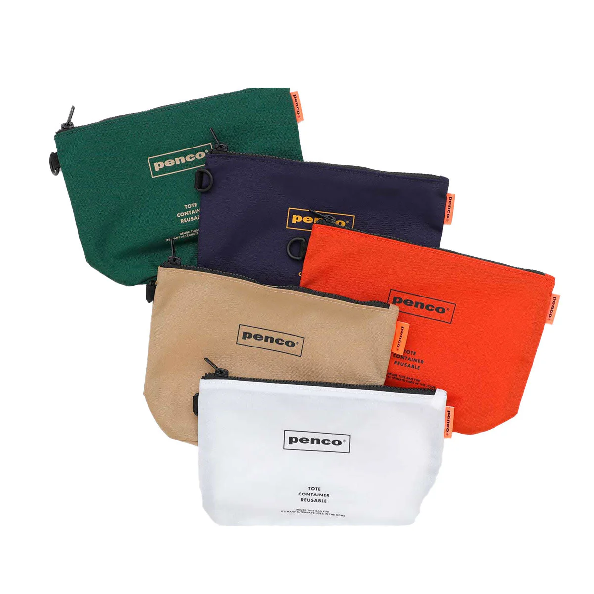 Penco : Bucket Pouch : Beige - Image 4