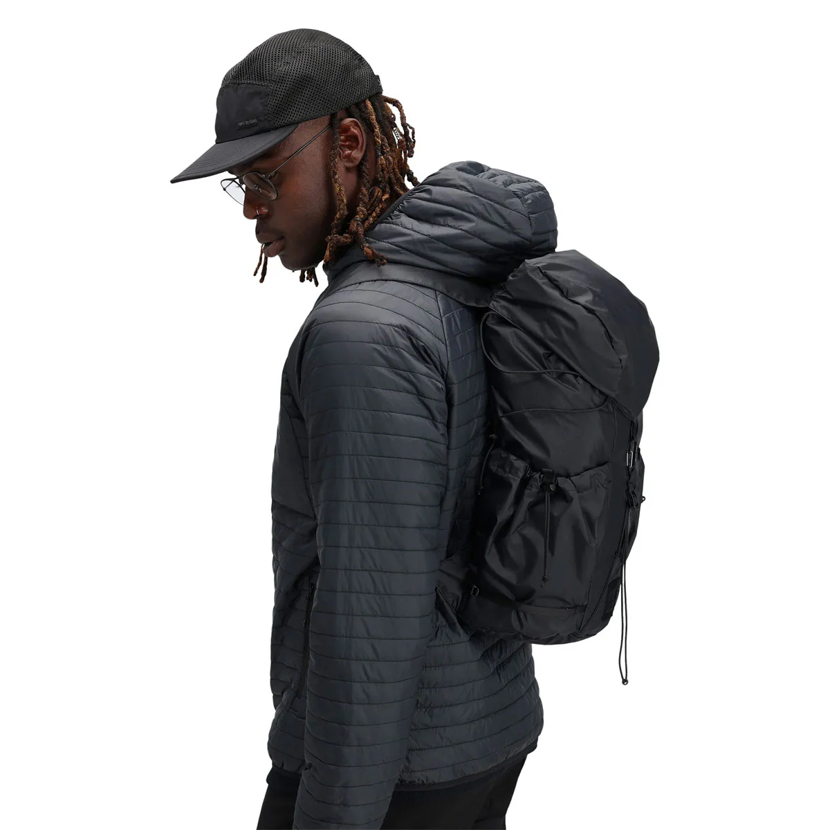 Topo Designs : TopoLite Cinch Pack 16L : Black - Image 5