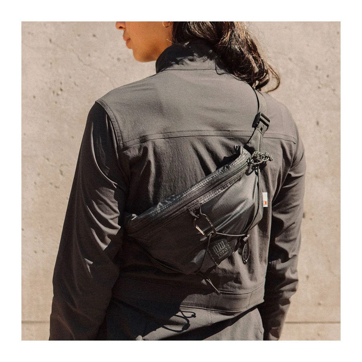 Topo Designs : TopoLite Hip Pack : Pond Blue - Image 6