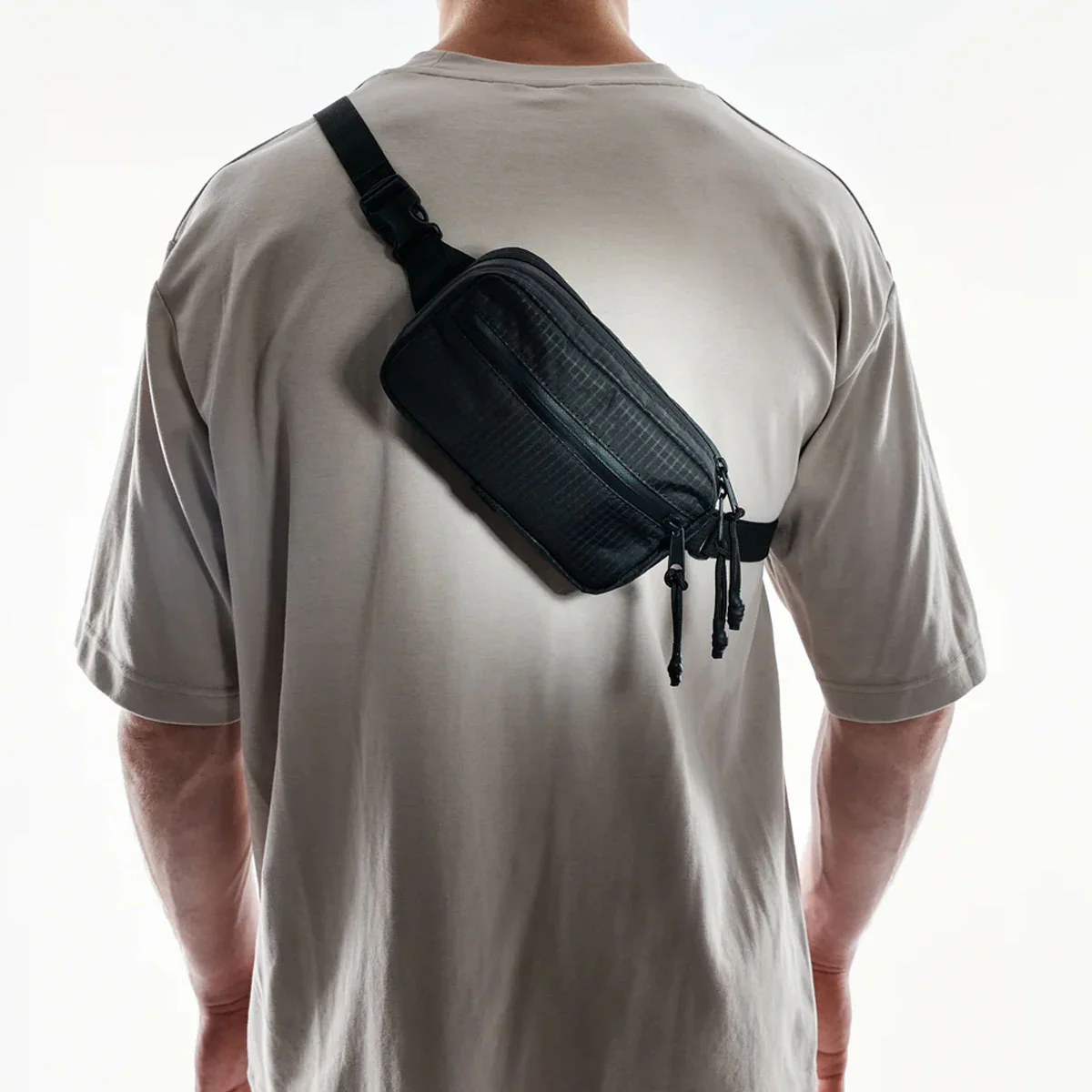 The Brown Buffalo : Conceal Waistpack : Black Grid - Image 4